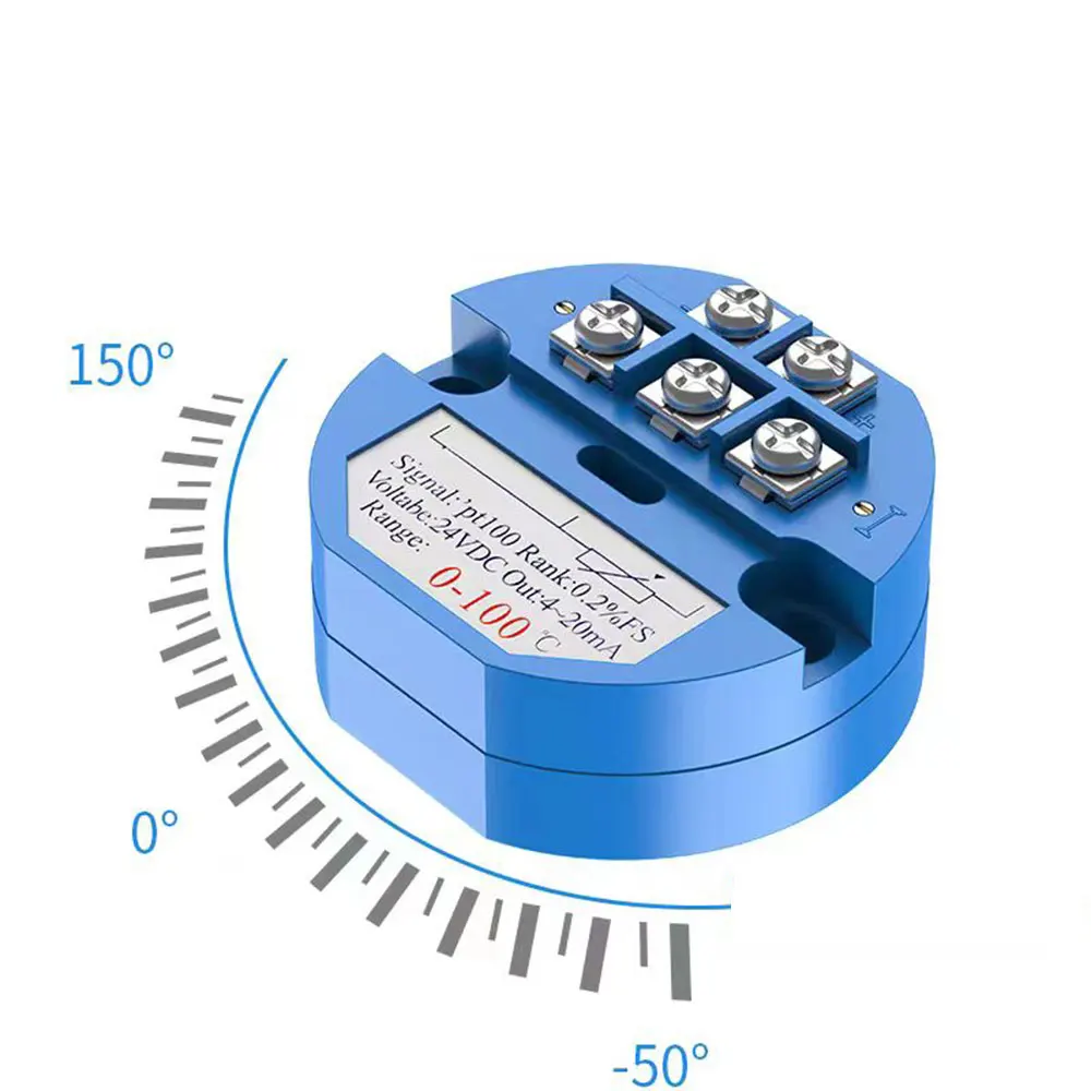 Thermosen PT100 RTD Transmitter, To 4-20 MA Output, 24V At ₹ 650/piece - Foto 9