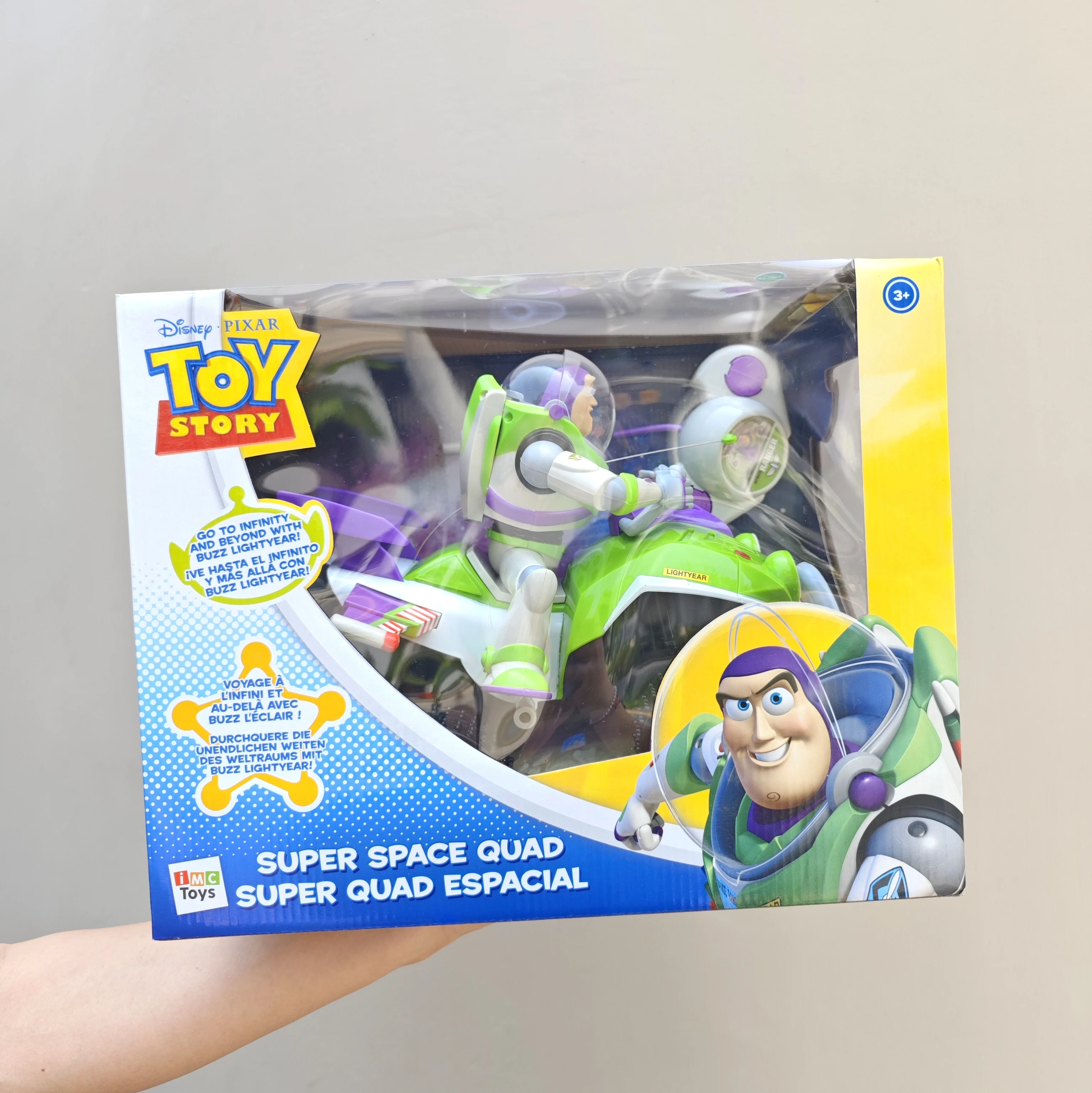 Original Buzz Lightyear Remote Controll Motorcycle Toy Boys Toy