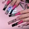44PCS Virgin Mary Cupid Angel 3D Nail Gems Gold Sliver Nail Decorations Nail Rhinestones Accessor Nail Art Supplies Manicure DIY 4