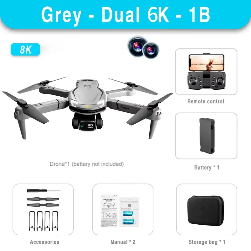 Grey Dual-6K-1B