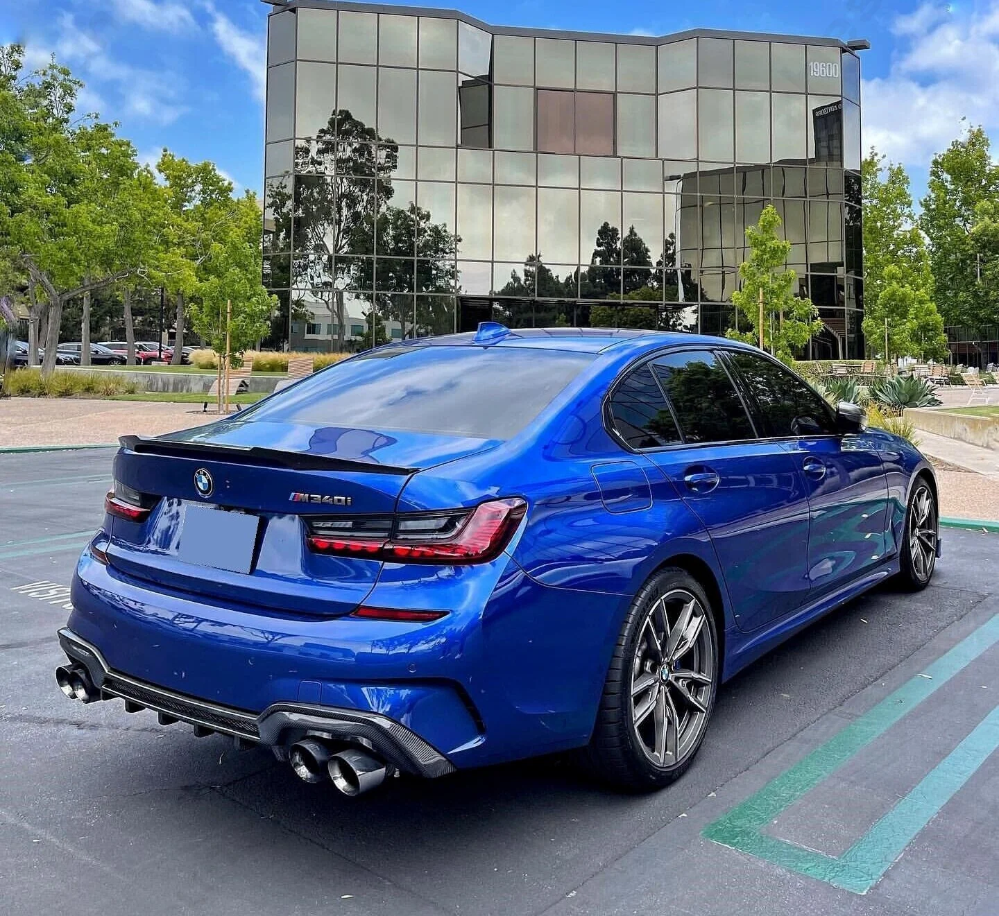 LEDテールライト,ダイナミックアニメーション,bmw 3シリーズ2019-2023