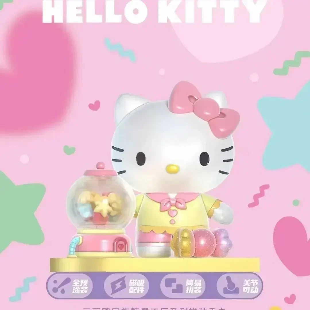 Nueva serie de Sanrio, adorable Kuromi, My Melody, Cinnamoroll, Hello