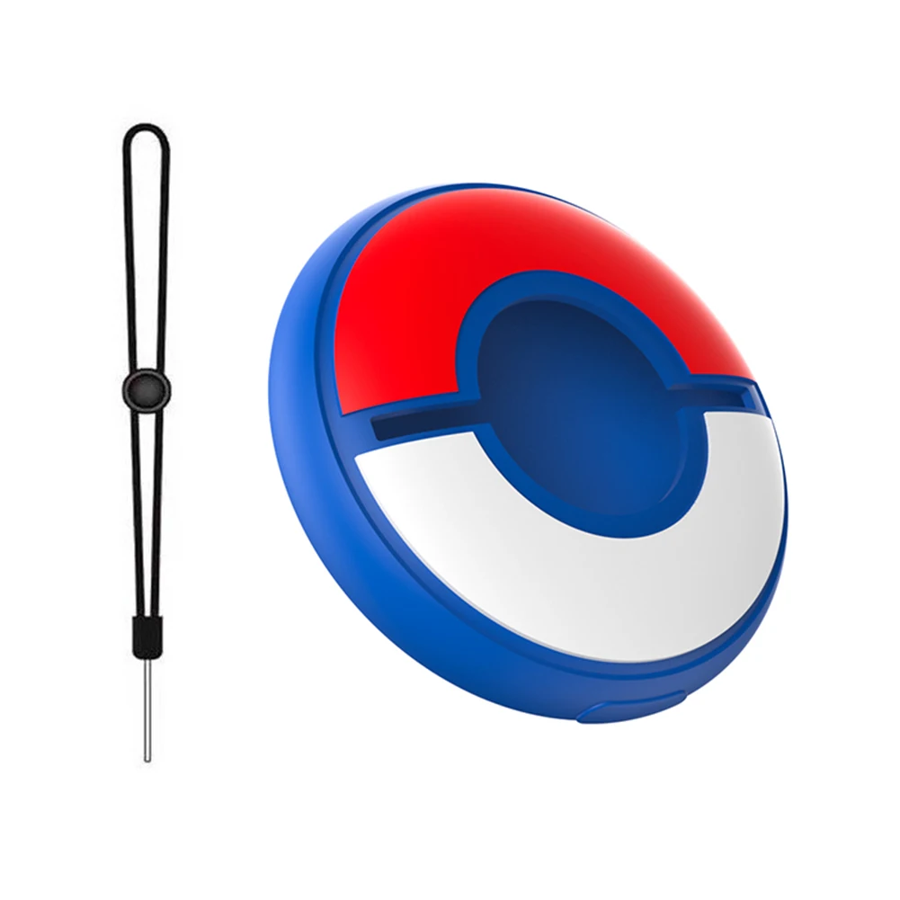 透明シリコン保護ケース,ストラップ付き,ポケモン,go plus,クリスタル