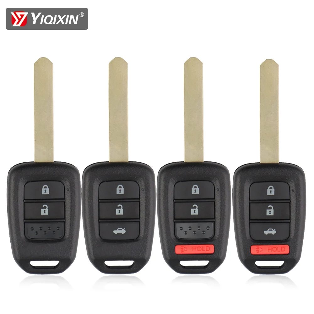 Yiqixin Car Key Shell For Honda Accord Crv Fit Xrv Vezel City Jazz
