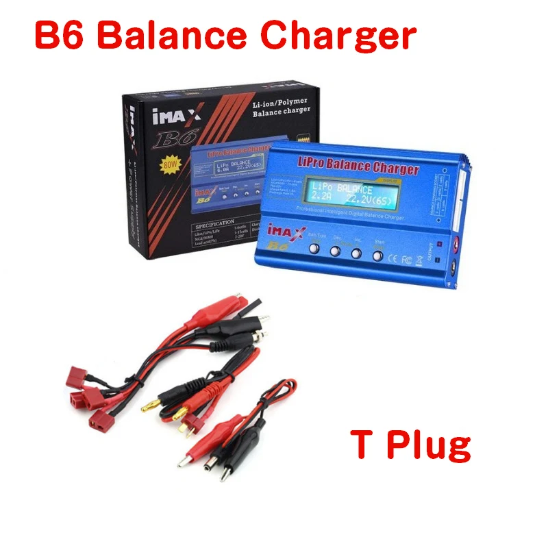 iMAX B6 80W Battery Charger Lipo NiMh Li-ion Ni-Cd Digital RC IMAX B6 Lipro Balance Charger Discharger