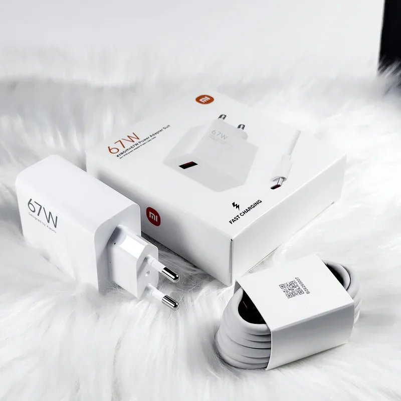 Xiaomi Charger 67W Original For Xiaomi Poco X3 GT F3 GT Poco X4
