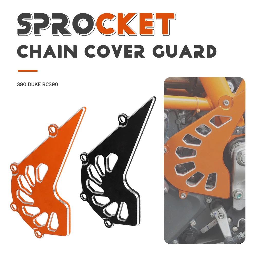 

FOR 390 Duke 390Duke Front Sprocket Chain Guard Protective Cover Shield RC390 RC 390 2013 2014 2015 Motorcycle Accessories