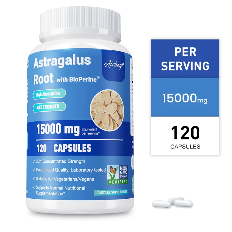 Astragalus Root-Supports Immune System and Cardiovascular Health, Aids Sleep and Relieves Stress