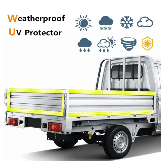 Waterproof Warning Tape Strip Stickers