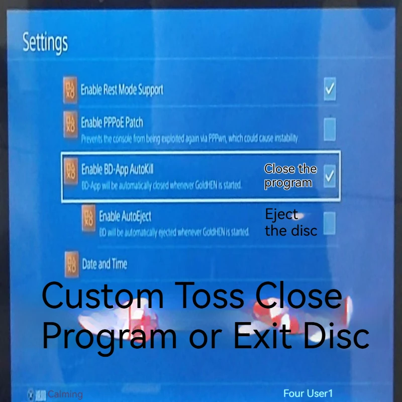 For PS4 JB Disc Suppit FW 9.0-12.02 Syste Tool Mod Game Console