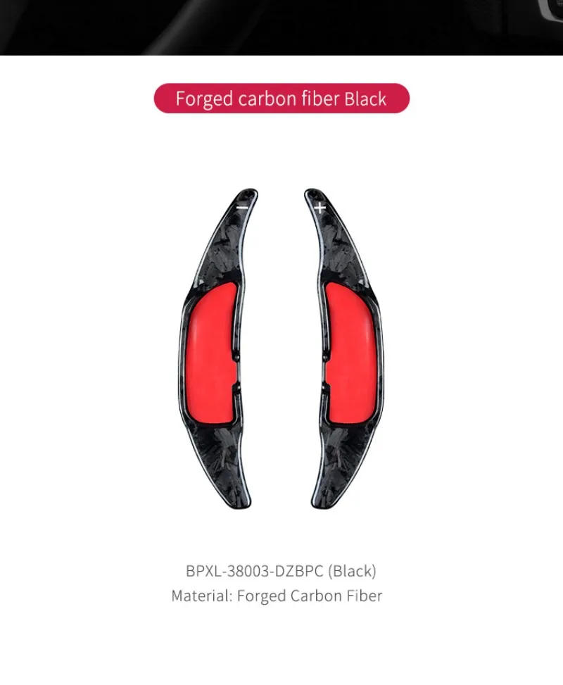 Forged Carbon Fiber Paddle Shift For Mercedes Benz C43 C53 C63 E43 E53 E63 S43 S53 S63 S65 AMG DSG Shifters