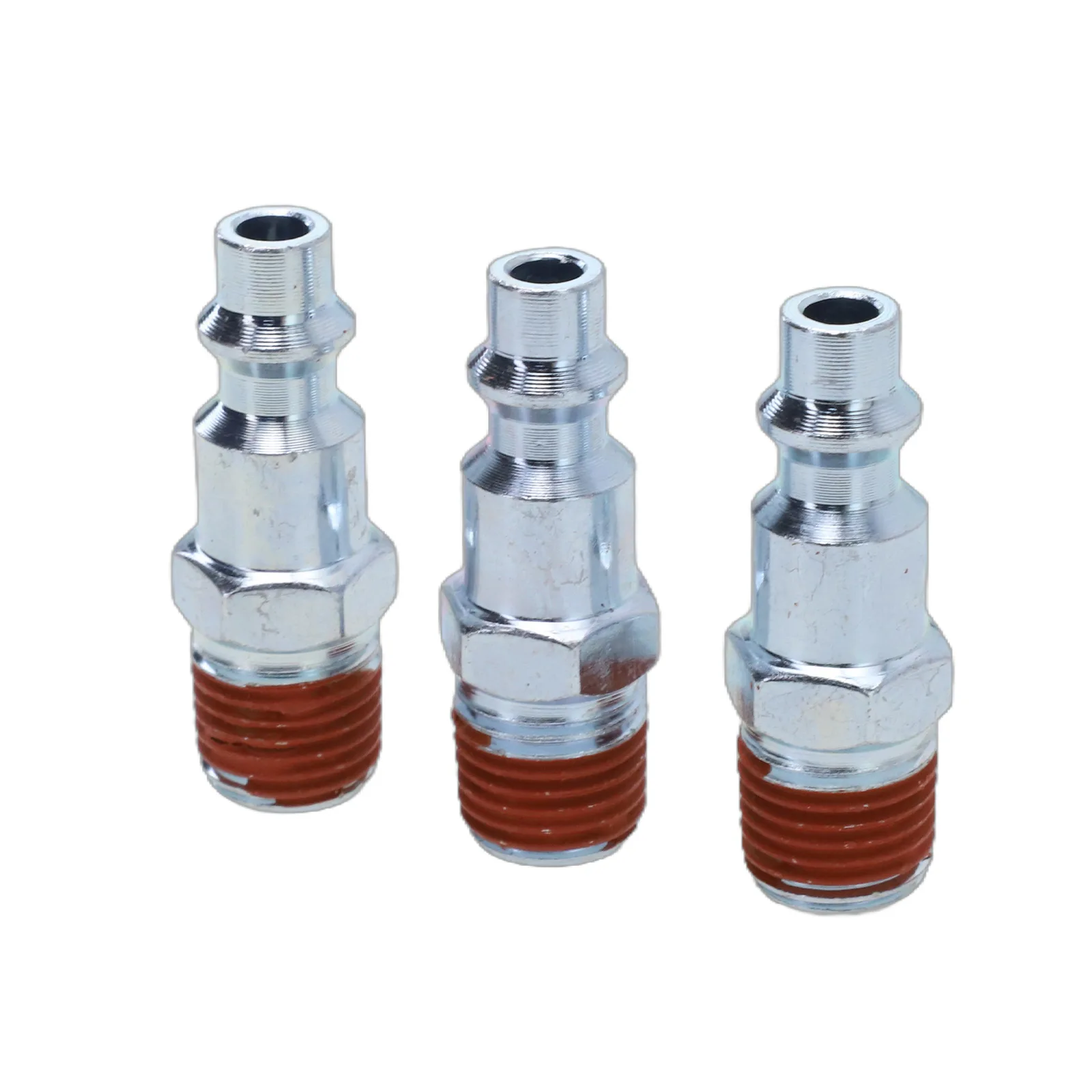 5Pcs Air Hose Fitting 1/4 Inch NPT Male Air Line Fitting Hose Compressor Quick Release Connector Pneumatic Connector