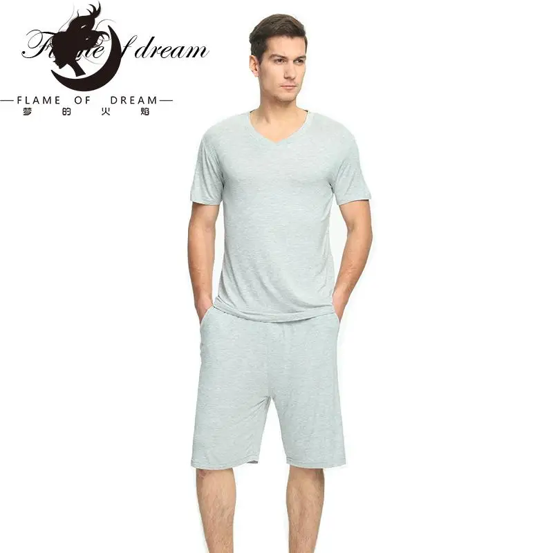 Pajamas for me men's pajam Modal Pajamas modal nightwear men sleepwear