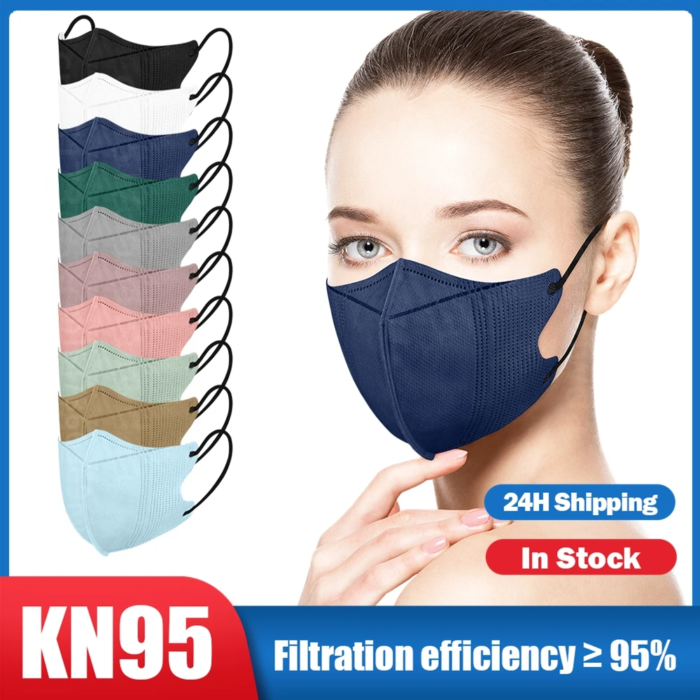 

Mascarillas KN95 Certificadas 3D Masks FFP2 Adult Mascarilla FPP2 Homologada Colores KN95 Face Mask 4 Layers KN 95 Morandi FFP 2