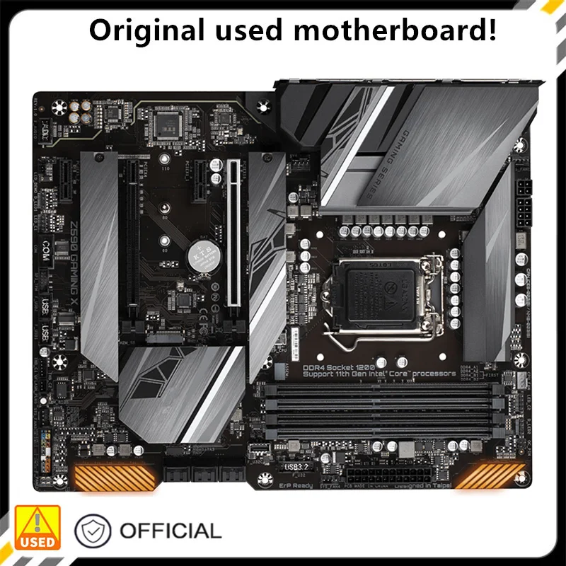 Per Z590 Gaming X Scheda Madre Desktop Usata Originale Intel Z590 128Gb Ddr4 Lga 1200 I7/I5/I3 Usb3.0 Sata3