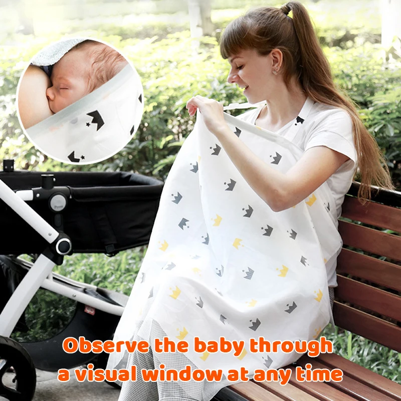 Mother Outdoor Shawl Four Seasons Breastfeeding Towel Cotton Baby Feeding Nursing Covers Anti-glare Nursing cloth