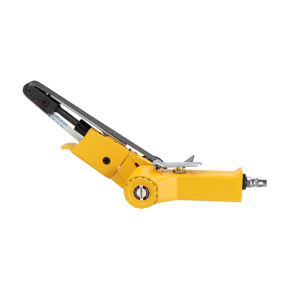 HIFESON 3/8" Pneumatic Belt Sander Air Belt Grinder Sanding Machine For 10x330mm 20x520mm 3