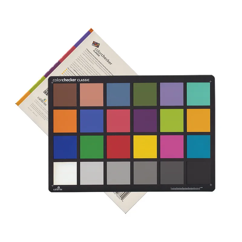 CALIBRITE (formerly XRITE)24 color card series colorchecker classic standard 24 color card