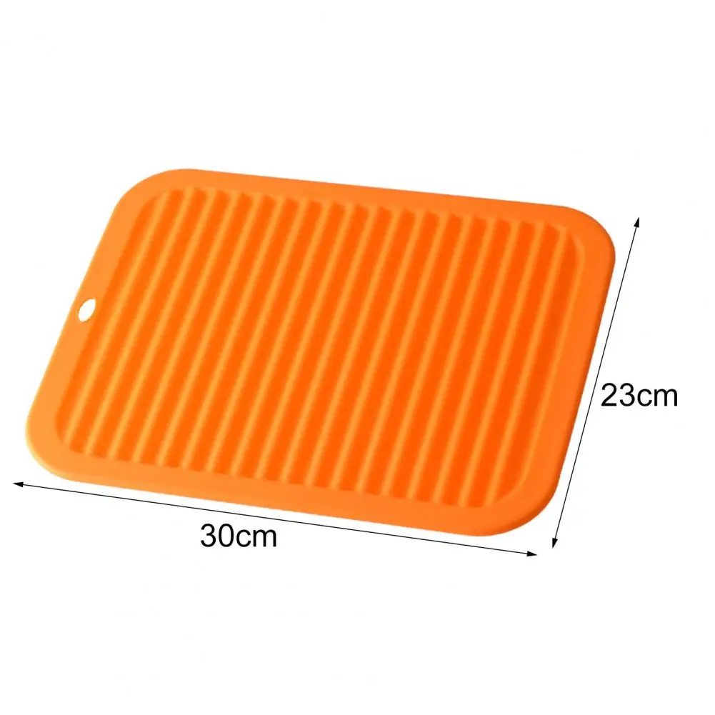 Walfos 1Pc Big Size 30x24cm Multifunctional Pot Mat Silicone Pot Holder- Large Kitchen Silicone Drying Mat-Dish Drying Mat - AliExpress