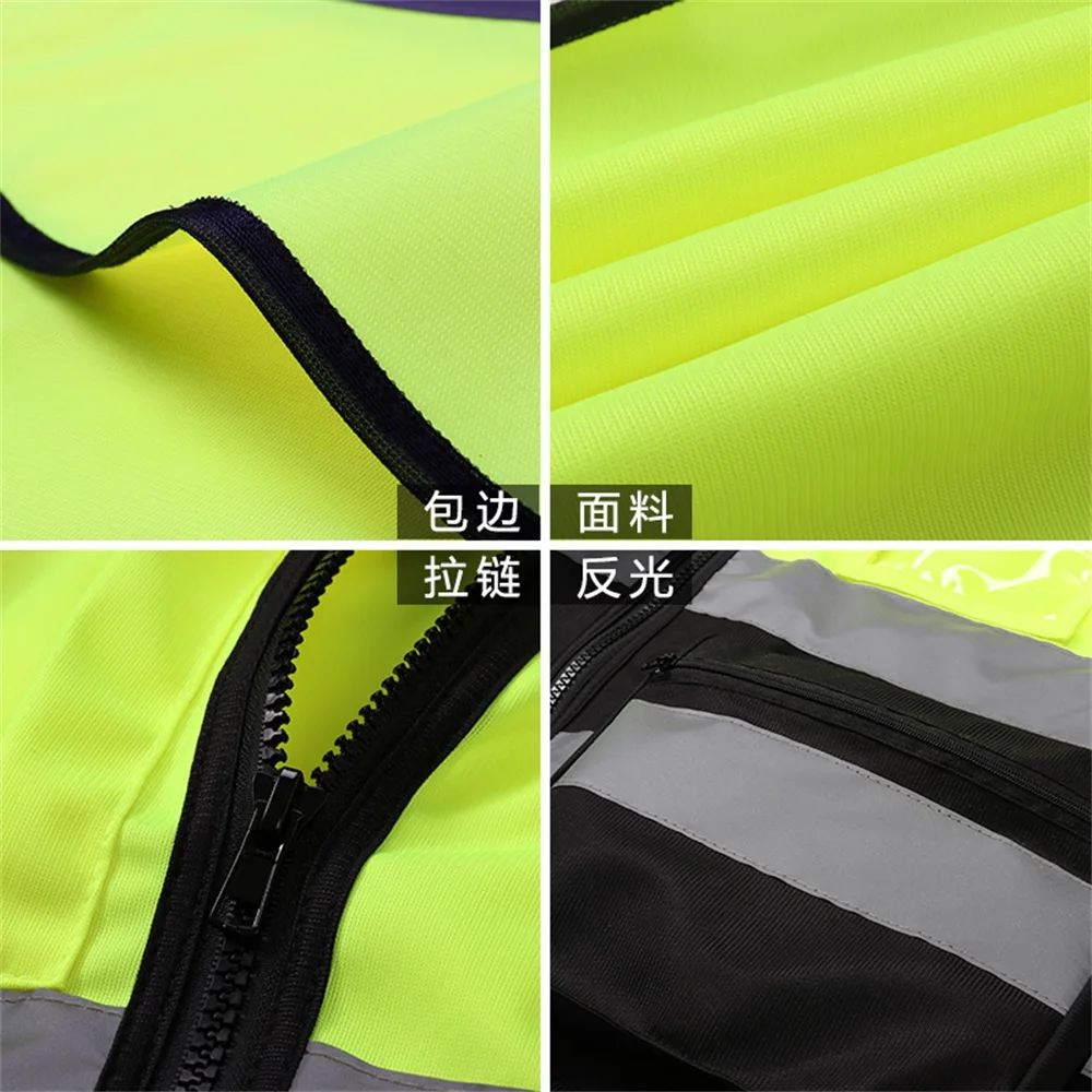 Motorcycle High Visibility Reflective Vest Belt for Night Running and Cycling Safety Security Warning Vest reflective vest