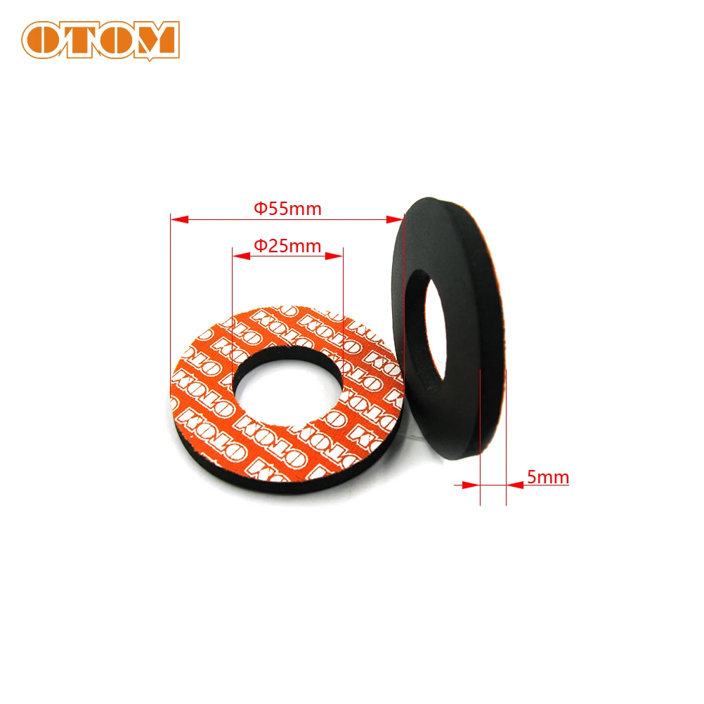 thumbnail image 2 of Aazon.co: 2PCS Otorcycle Grips,Anti-Slip Rubber Dirt Bike Grips With 2 of 11