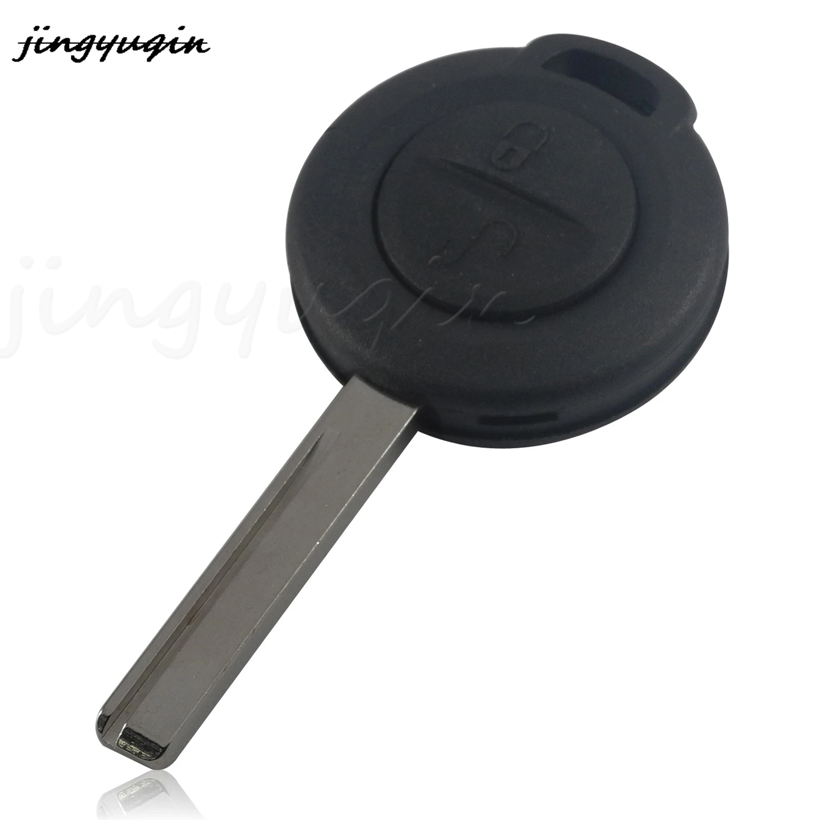 

Jingyuqin 10 шт./лот 2-кнопочный запасной пульт дистанционного управления для автомобильного ключа чехол для Mitsubishi Colt Warior Carisma Spacestar прямой