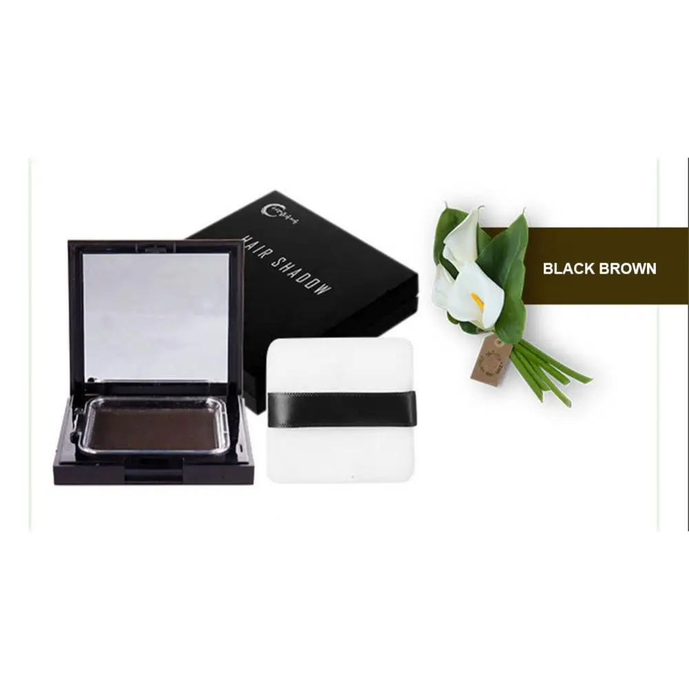 1/2PCS 12g Instantly Hairline Shadow Powder Hairline Refill Hair Powder Puff Waterproof Fluffy With Concealer Hair For