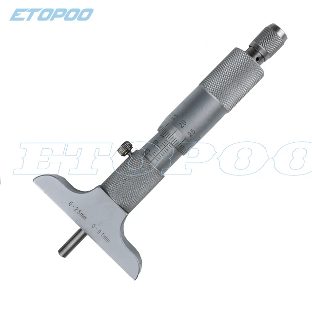 Calibro Di Profondità 0-50 Mm - Acciaio Inox, Per Misurazione Usura Pneumatici E Freni - Foto 4