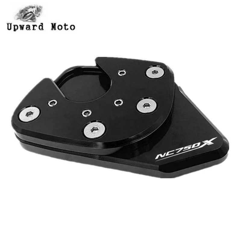 ȥ NC750X NC 750X NC750 X 2017 2018  ׼ CNC ˷̴ ű ĵ Sidestand ĵ Ȯ Enlarger Pad