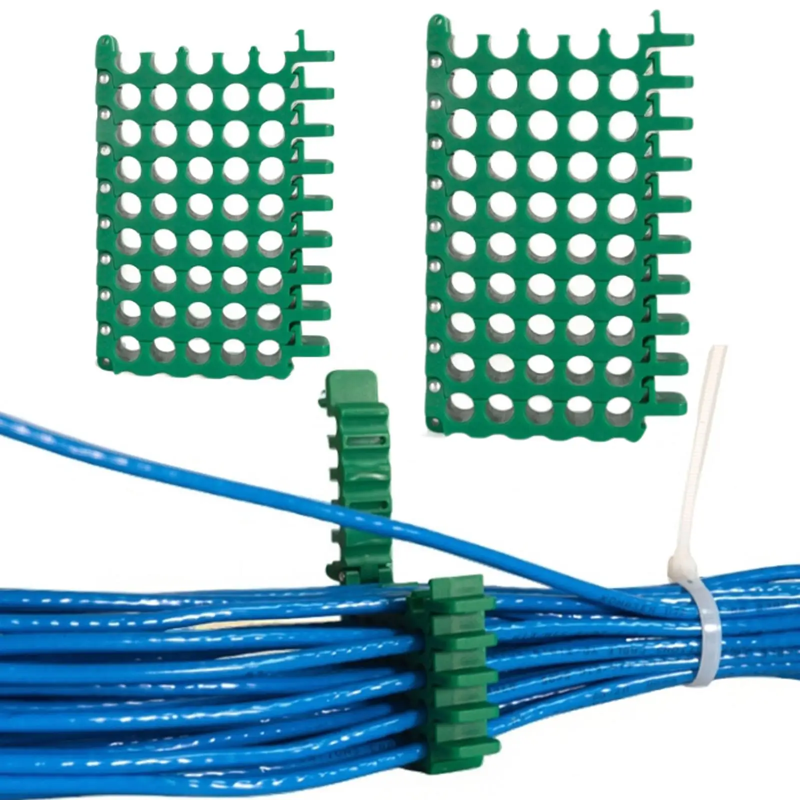 Cable Bundler Organizing Tool Wire Organizer Cable Holder, Cable Management Tool Cord Comb Organizer for Office, Server Room