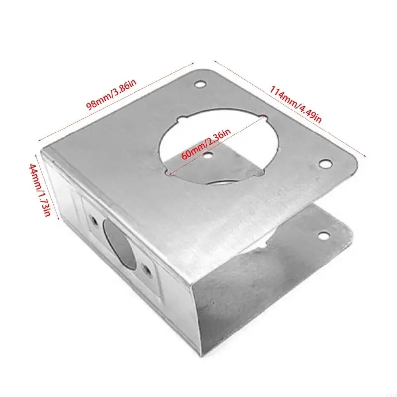 Practical Lock and Door Reinforcement Plates 1 3/4Inch Thick 2 3/8Inch Backsets Accessory for Added Home Security