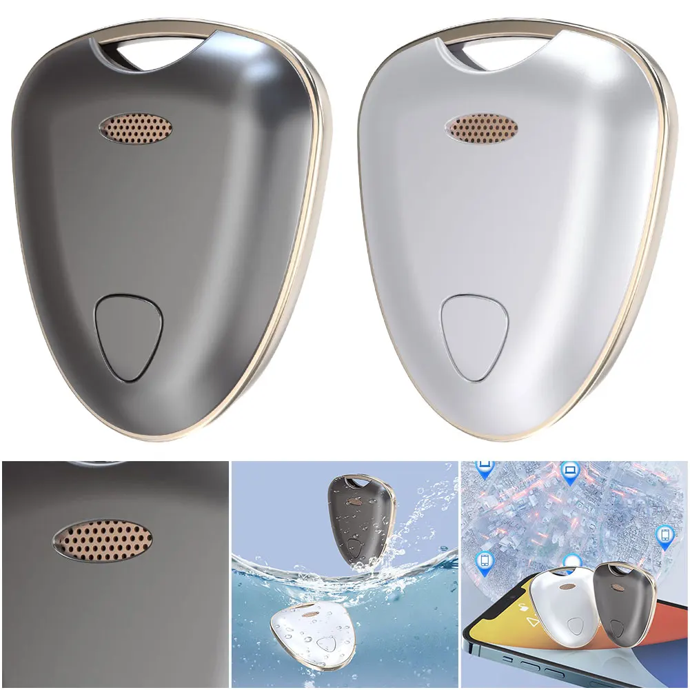 Smart Mini GPS Tracker for Pet Dog Cat Pet Locator Bluetooth Tracker Device Anti-lost Reminder Bluetooth for iphone