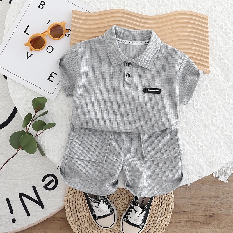Boys Polo Shorts Set 1