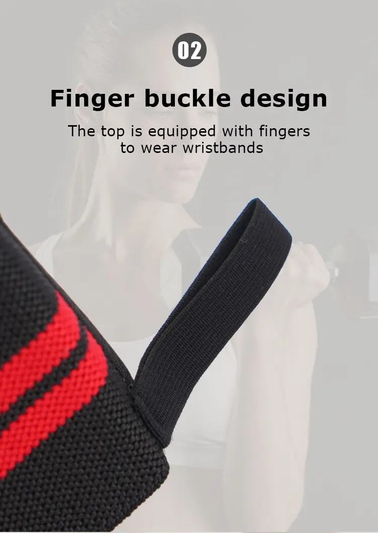 1PC Adjustable Wrist Straps Men And Women Elastic Wristband and Wrist Fixers of Athletes Powerlifting Straps wrist straps