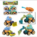 4pcs Dino vehicle