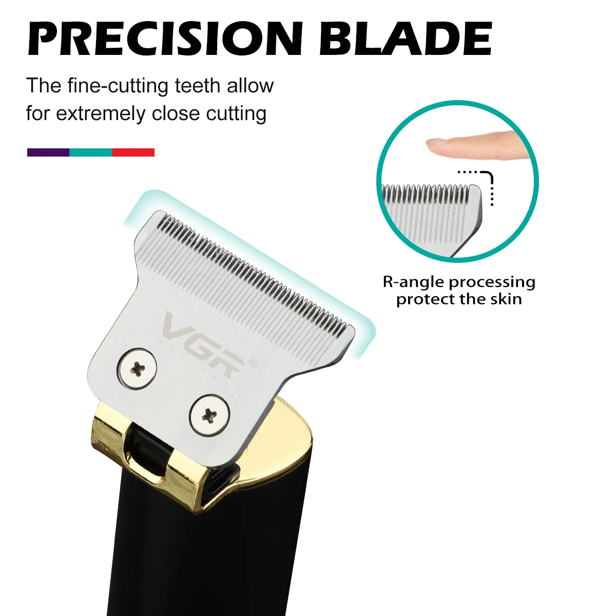 VGR الشعر المتقلب T9 مقص الشعر المهنية آلة قطع الش...