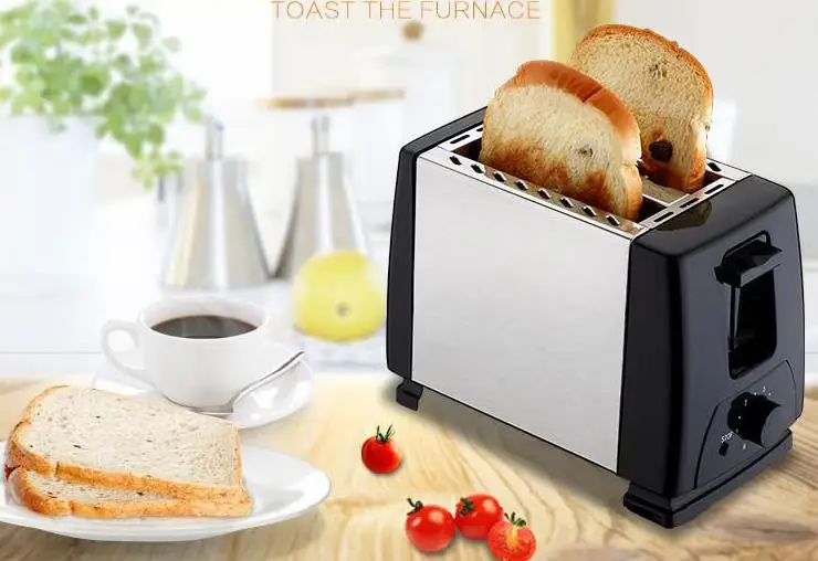 Automatic toast oven toaster Automatic pop-up breakfast machine household electrical appliances D052