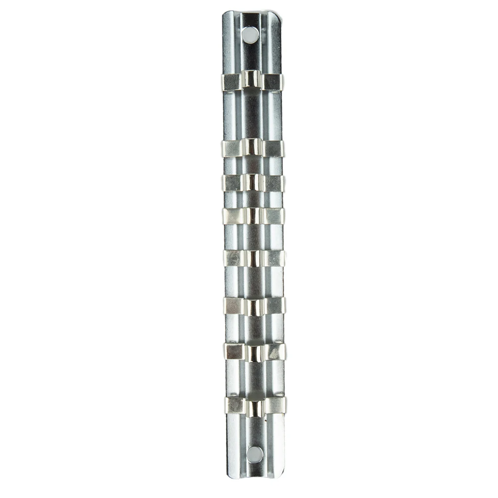 

High Quality Socket Storage Rack Holder 1 Pc 1/2inch 1/4inch 150/190/260mm 3/8inch Equipment Hand Tools Iron On Rail Organizer