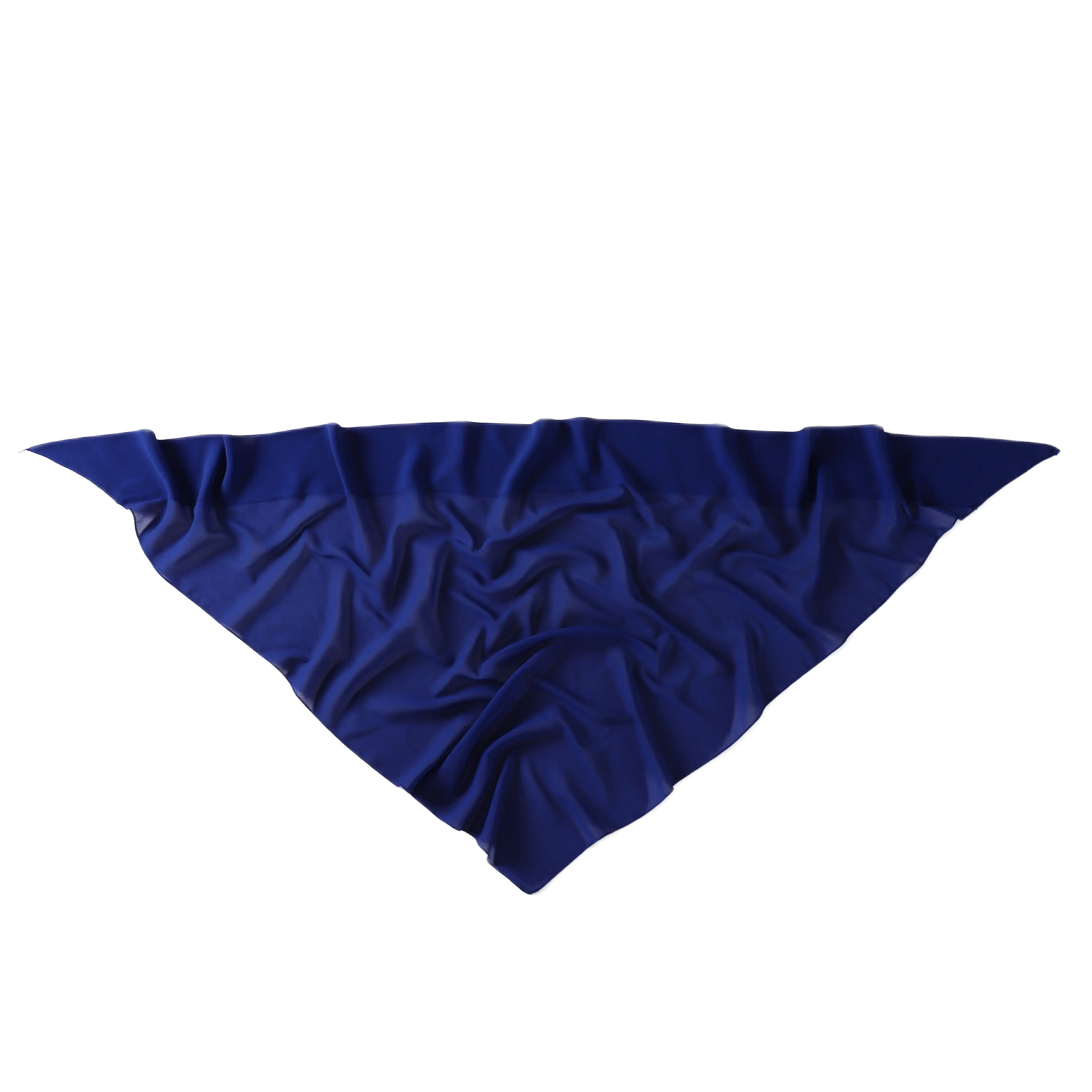 새로운 쉬폰 삼각형 스카프 히잡 여성 이슬람 숄 헤드 스카프 랩 솔리드 헤드 밴드 터번 Durag Femme Bandana 스카프 풀 라드