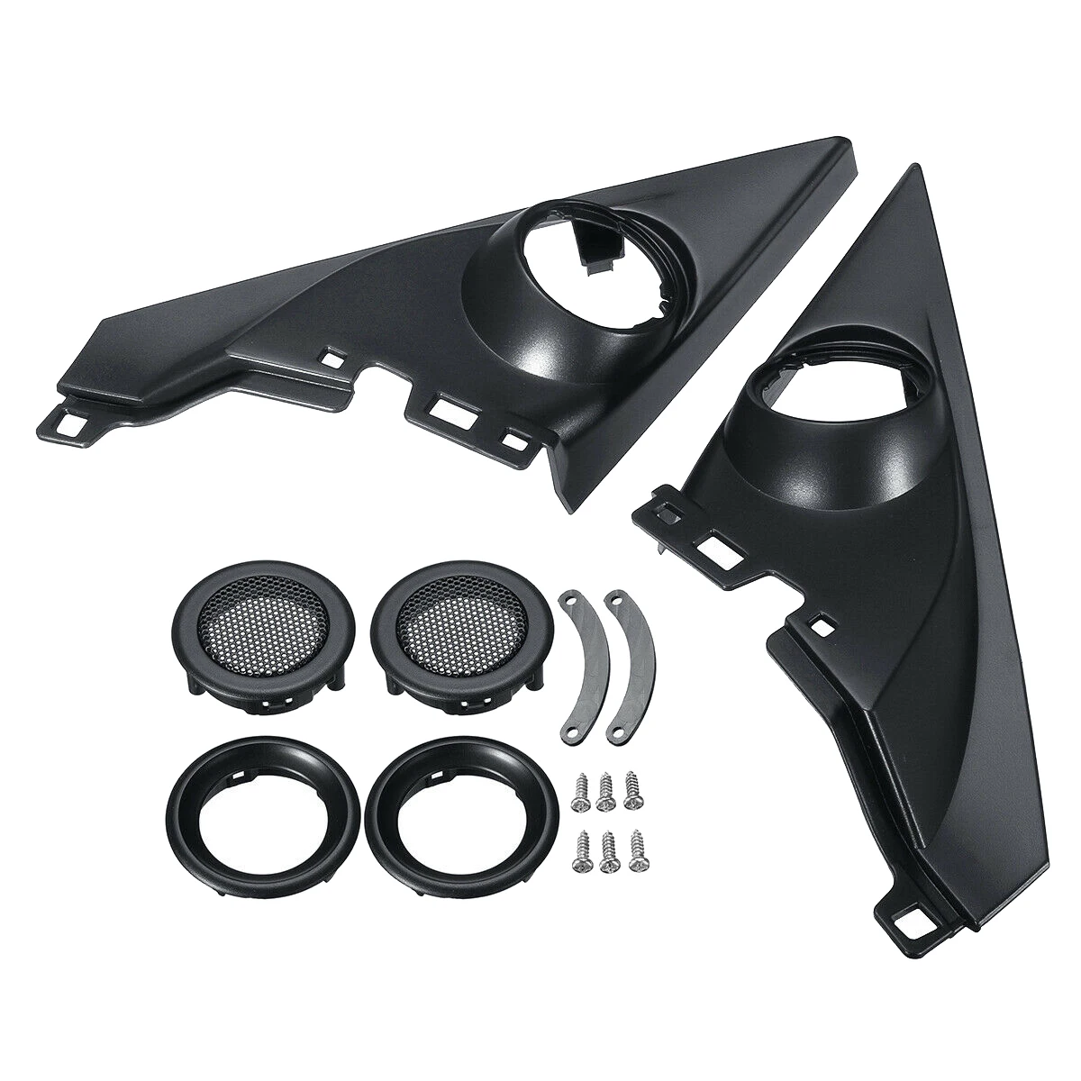 

1.5 Inch Pair Front Pillar Althorn Tweeter Covers Car Tweeter Refitting Speaker Boxes Mounts for
