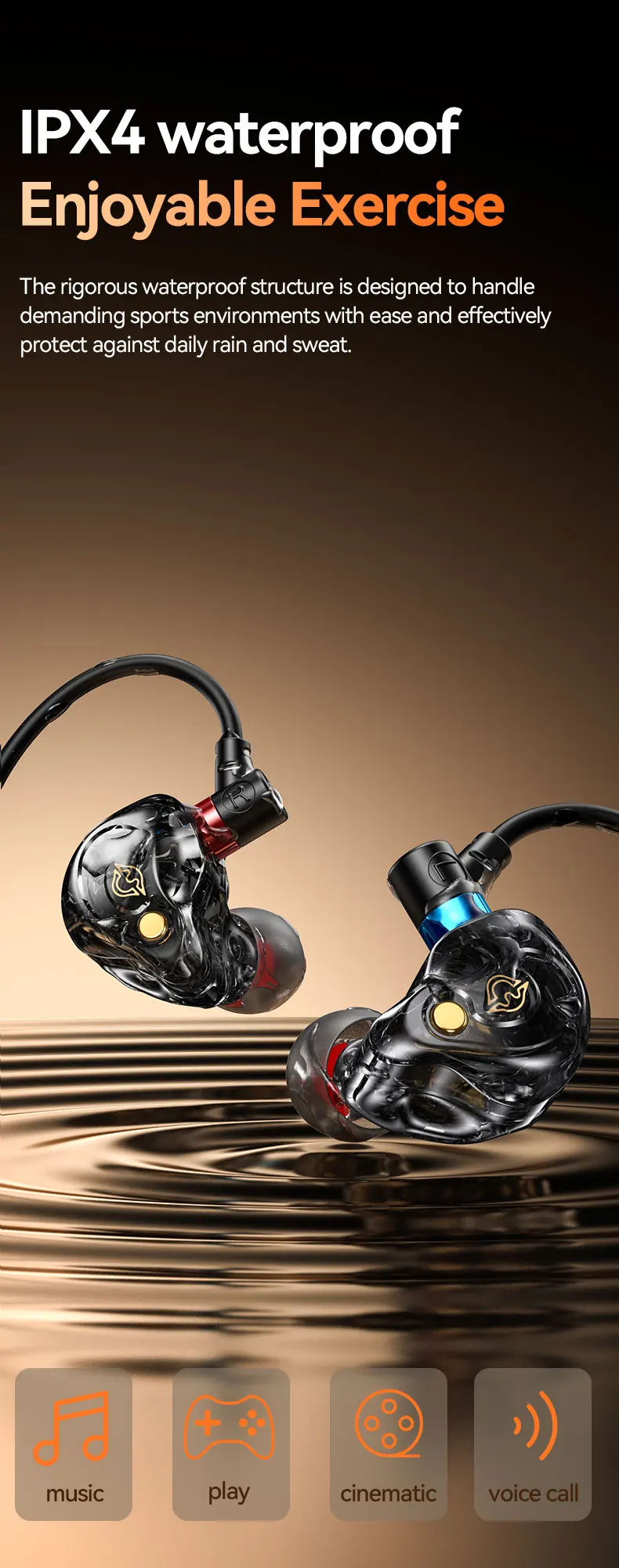 Gaming Wired Headphones 8d Surround Sound With Mic Type C 3.5mm_voghion.com