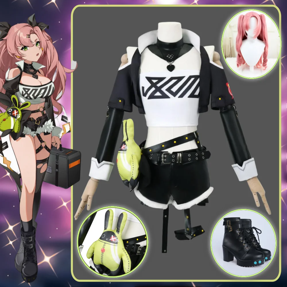 

Gentle House Nicole Demara Cosplay Costume Women Girls High Quality Outfits Anime Game Zenless Zone Zero Cos Halloween Clothes