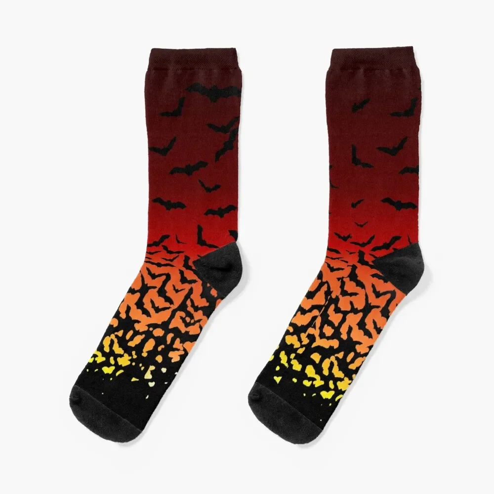 Bat Sunset Socks ankle set Sports Socks For Girls Men's