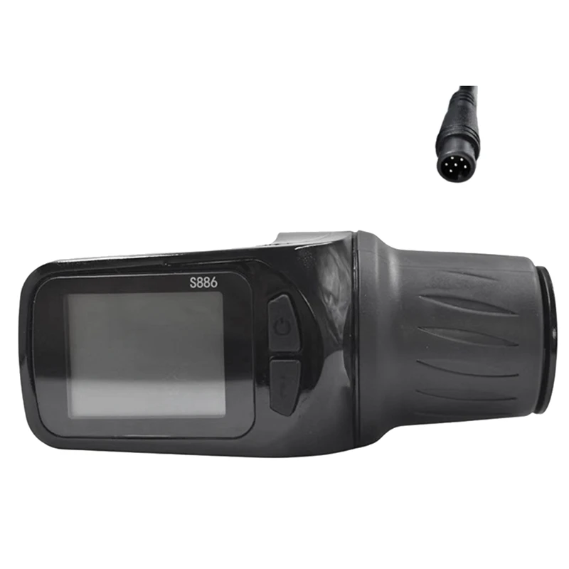 

Дисплей инструмента S886, 24 В, 36 В, 48 В, 60 в, S886 для электрического скутера, велосипеда (6 контактов)