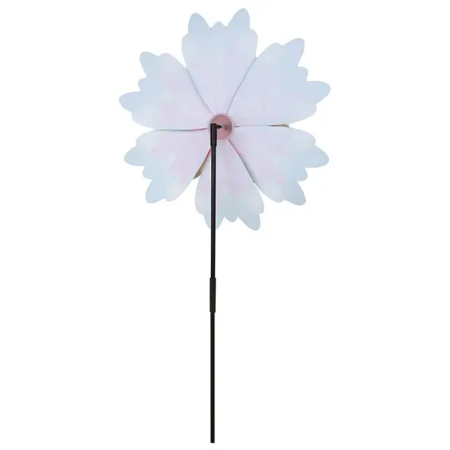 Szél Fonó Három Réteg Napraforgó Kültéri Kerti Dekoráció Szélmalom Pinwheel Gyerekek Játékok Rajzfilm Ajándékok - Image 2