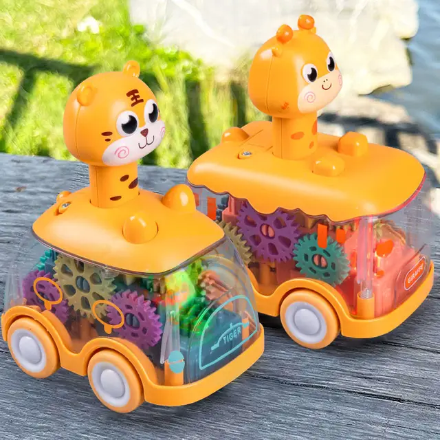 Brinquedo de Carro para Bebês com Luzes, Impulso e Ação para Crianças de 1, 2 e 3 Anos Brinquedo de Carro para Bebês com Luzes, Impulso e Ação para Crianças de 1, 2 e 3 Anos