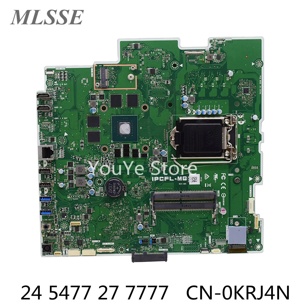 mother board of computer For Dell Inspiron 24 5477 27 7777 System Motherboard AIO LGA 1151 GTX 1050 Desktop Motherboard IPCFL-MG CN-0KRJ4N 0KRJ4N KRJ4N top pc motherboards