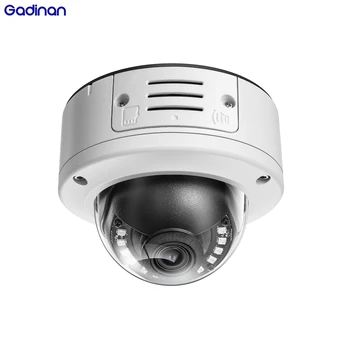 Gadinan 8MP 4K POE IP Camera Vandal-proof Outdoor 5MP 2-Way Audio H.265 Onvif Metal Dome Wired CCTV Security Video Surveillance 1