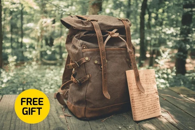 Casual Canvas Men Backpack Retro Vintage  Vintage Style Canvas Men Backpack  - Backpacks - Aliexpress