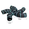 Foldable Cat Tunnel Toy 5 Ways Interactive Playing Tube Pet Game Tunnels Durable Polyester Playpen For Kitten 3